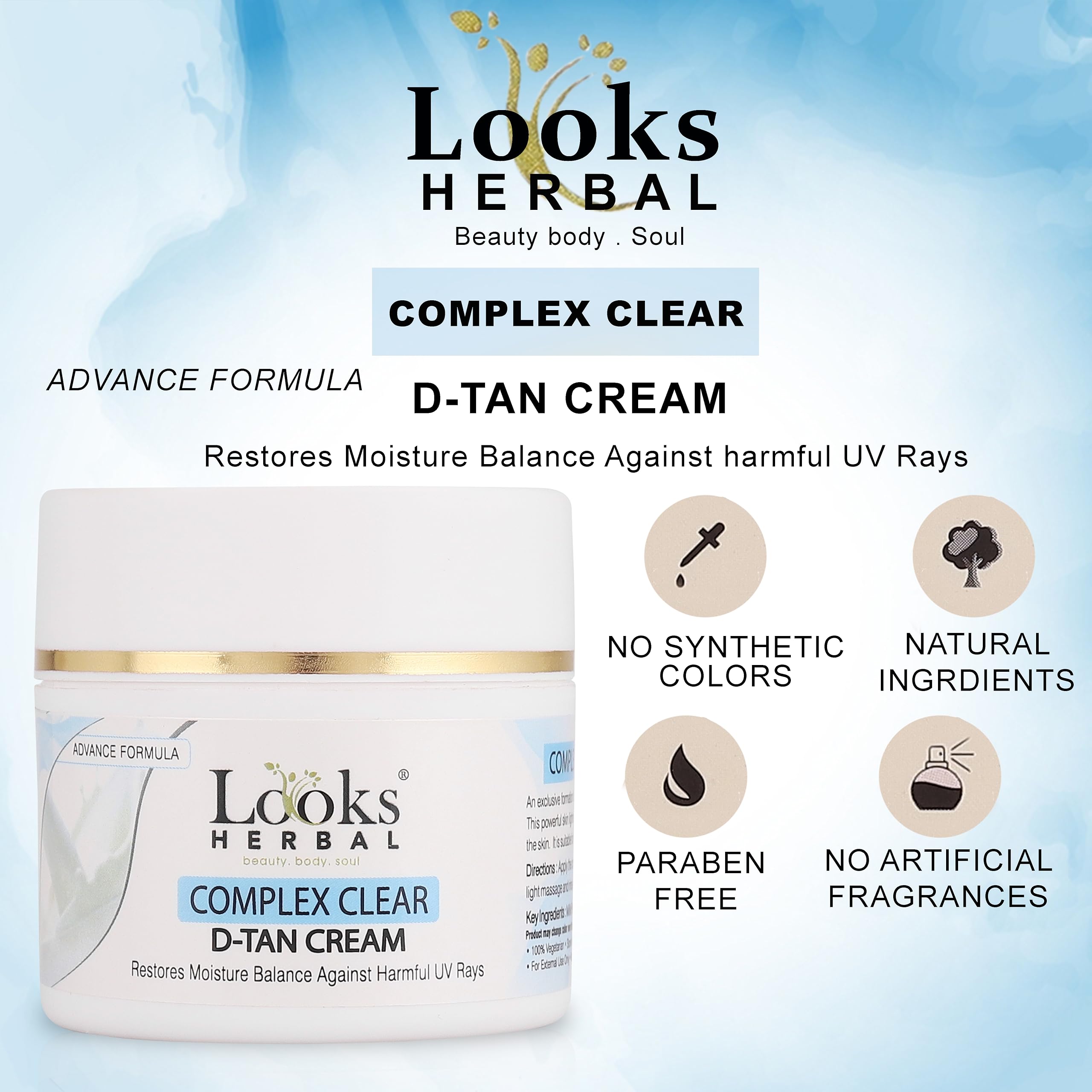 Herbal Face Pack Deep Purifying Cleanser for Glowing Skin - Brightening & Detanning Skincare for Women & Men | Perfect for Daily Face Wash & Spa Treatments