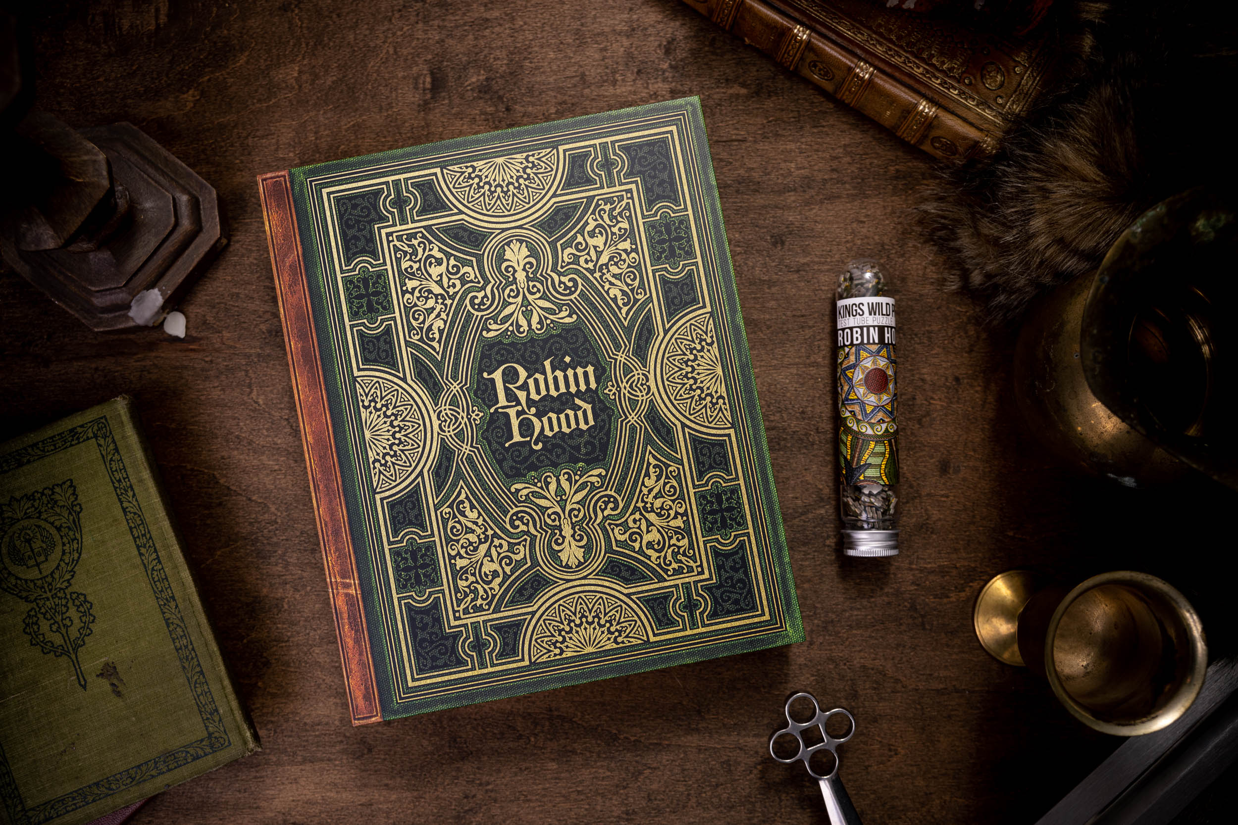 Robin Hood Puzzle Set - 300 Piece Medieval Adventure Jigsaw Puzzle for Adults & Kids - Perfect for Family Game Night & Educational Play