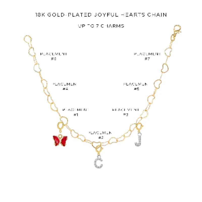 Charm Bracelet with Assorted Charms | Adjustable Fashion Jewelry for Women & Girls | Perfect Gift for Birthday, Anniversary & Valentine's Day | $42.00