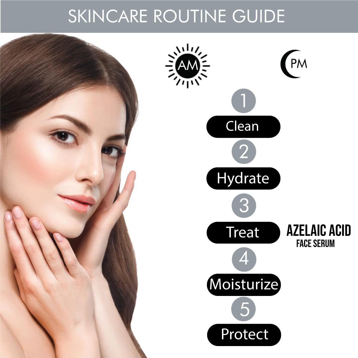 **10% Azelaic Acid Face Serum with Witch Hazel Extract – Anti-Inflammatory, Cystic Acne & Rosacea Treatment – Reduces Redness, Hyperpigmentation & Excess Oil – 30ml – Perfect for Sensitive & Acne-Prone Skin**    *(Use Case: Ideal for daily skincare routines to soothe irritation, fade dark spots, and control oily skin for a clearer, healthier complexion.)*