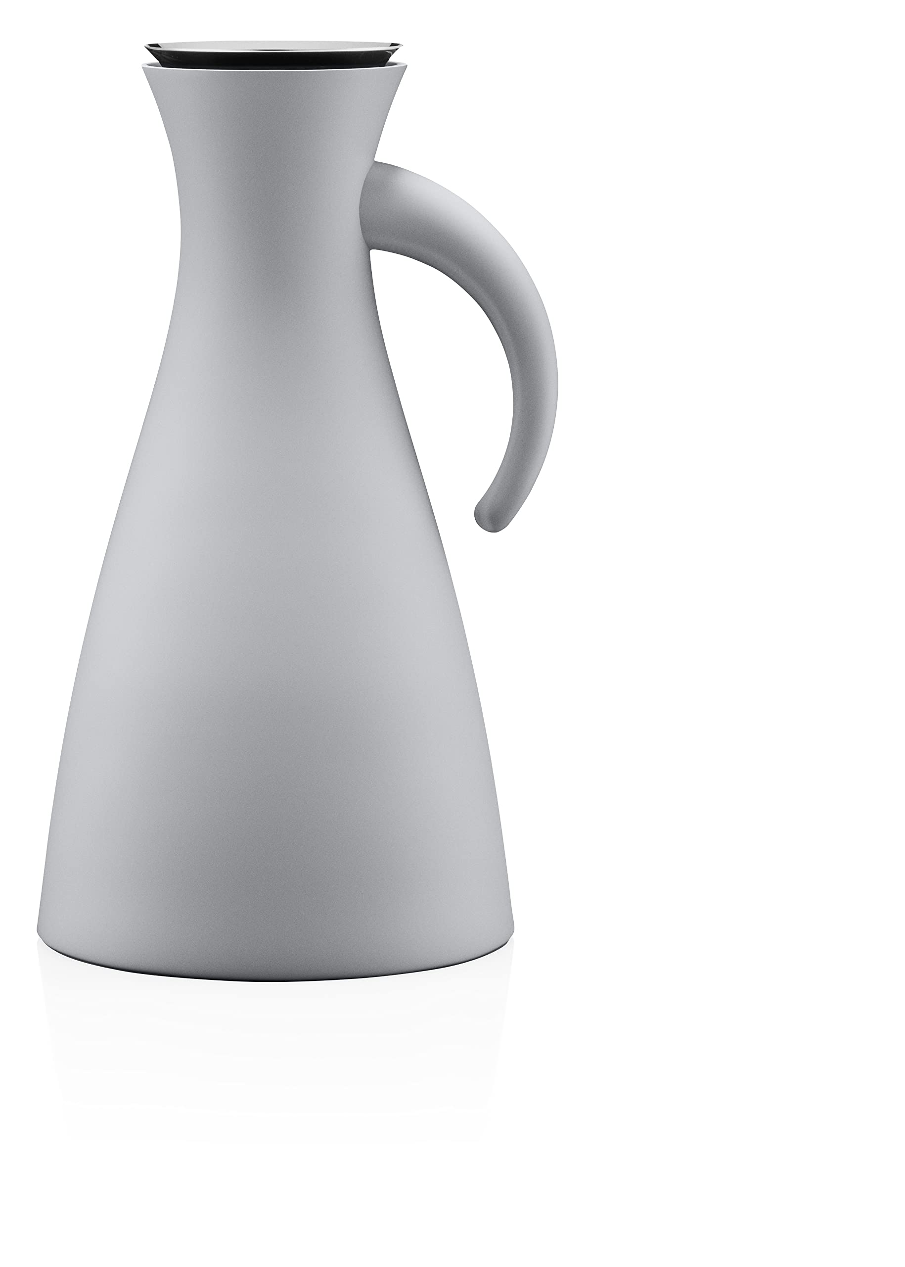 Eva Solo 502800 Stainless Steel Vacuum Insulated Jug - 1 Liter Capacity, Marble Grey, 15.5 x 15.5 x 29 cm - Perfect for Coffee, Tea & Hot Beverages at Home or Office