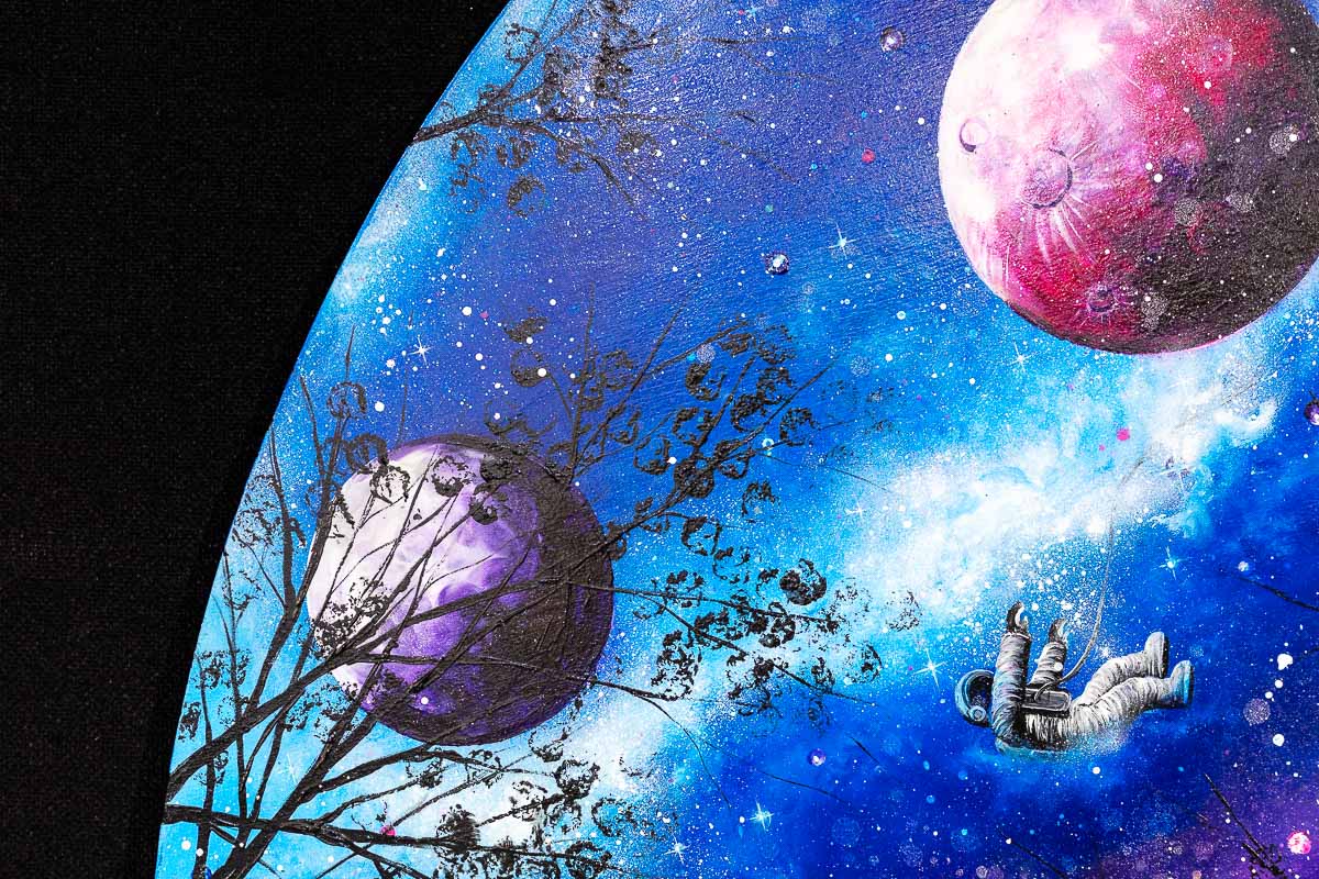 A World of Our Own - Original Artwork for Home & Office Decor | Perfect for Living Rooms, Bedrooms, and Workspaces