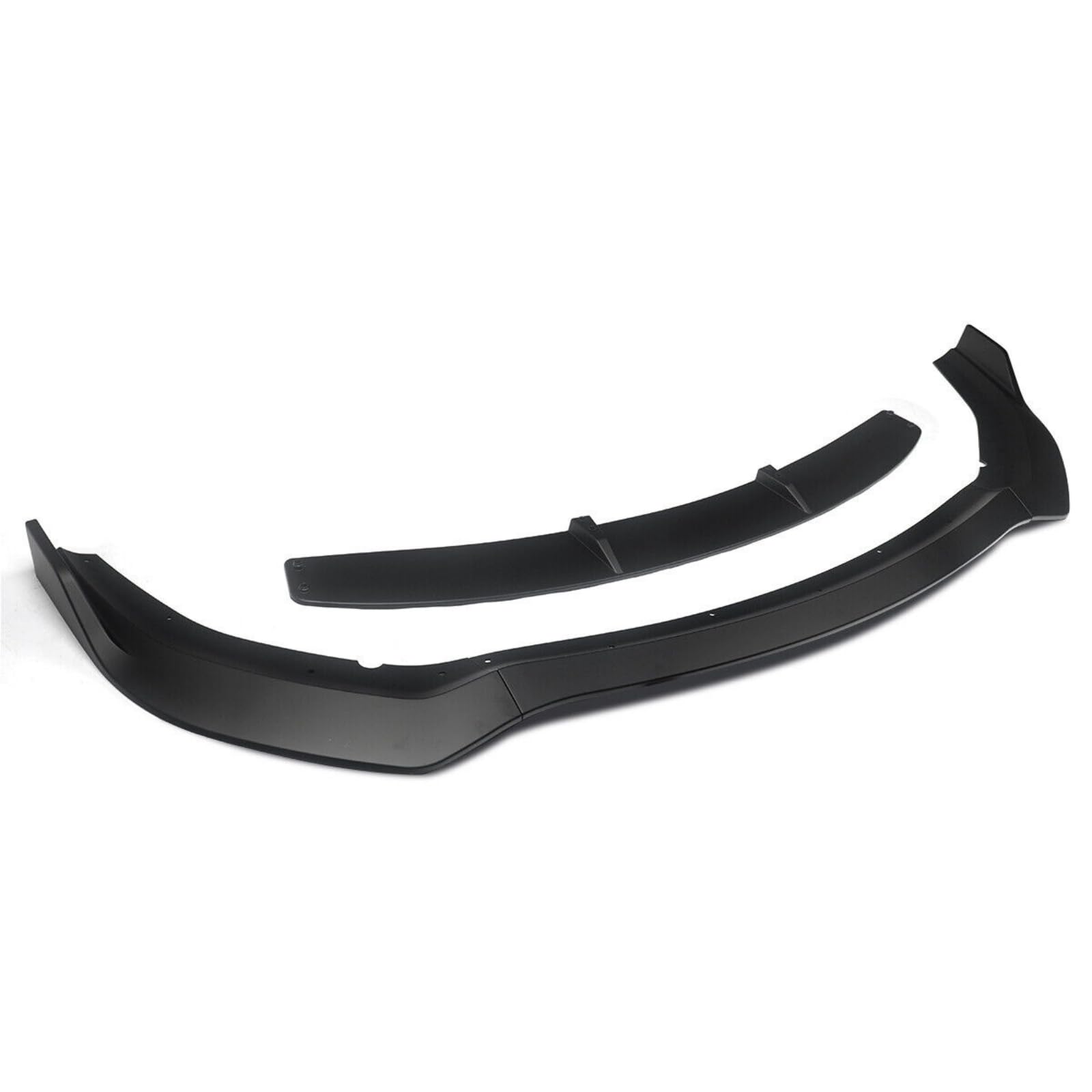 Dodge Charger Widebody Front Bumper Lip Spoiler Splitter Kit - 4 Piece Matte Black Aero Body Kit for Enhanced Style & Performance | Perfect for Street Racing & Car Shows