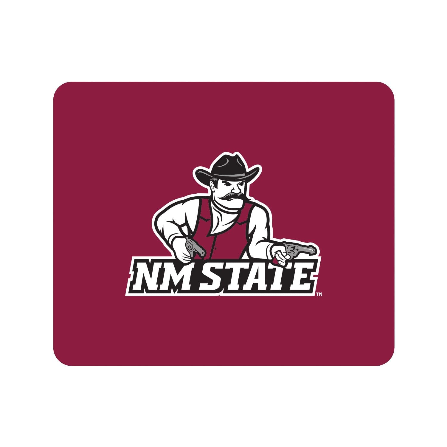 Premium Mouse Pad with Non-Slip Base - New Mexico State University & Tokyodachi Themed Fabric Design - Perfect for Gaming, Office Work, and Home Use