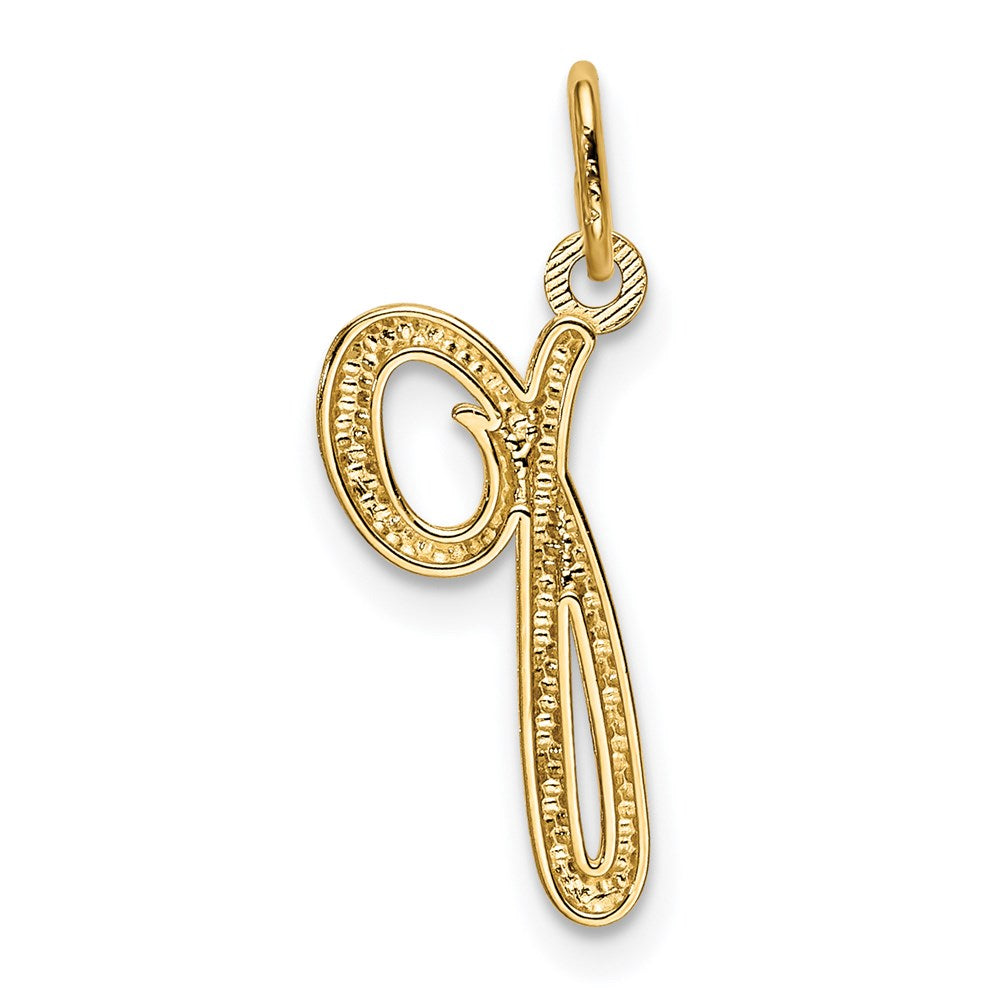 Gold Lowercase Initial 