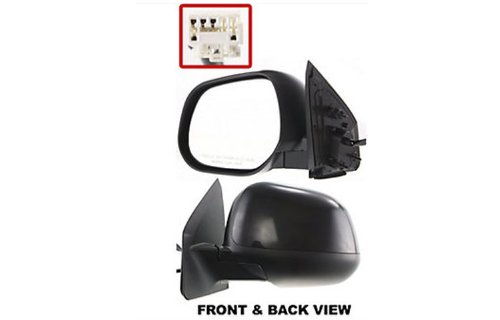 Mitsubishi Outlander Heated Power Side Mirrors - Driver & Passenger Side Replacement for Enhanced Visibility in Cold Weather