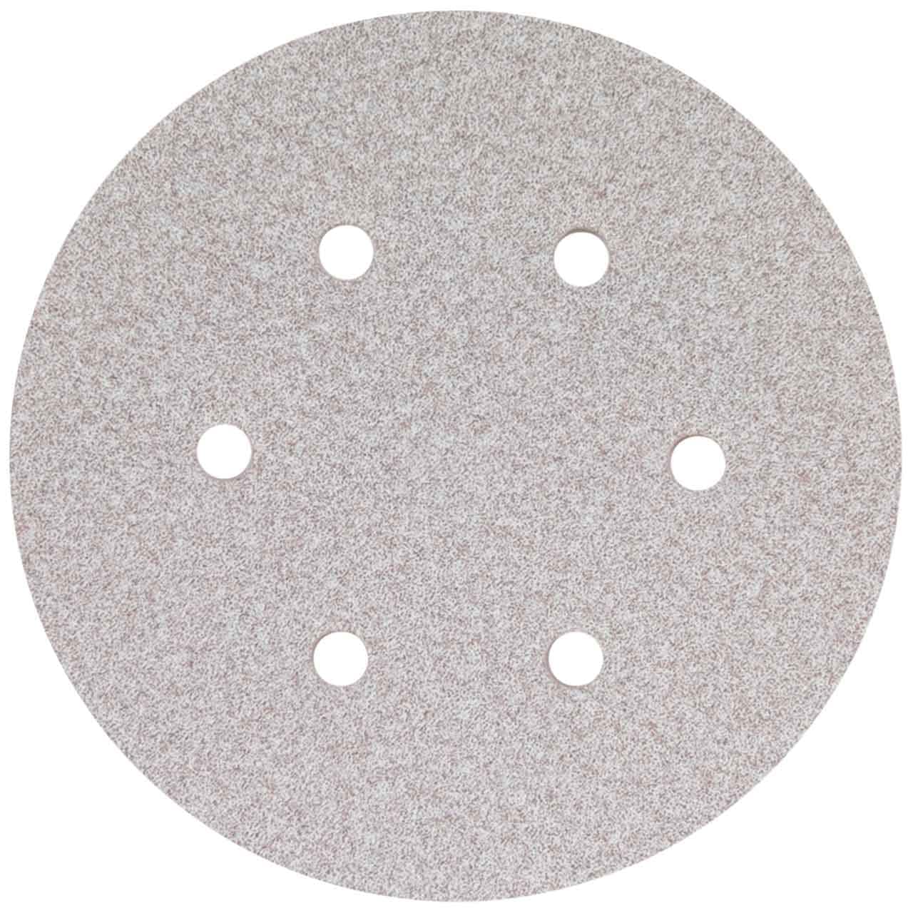 Norton 66261131600 6-Inch A2750P No-Fil Aluminum Oxide Hook & Loop Vacuum Sanding Discs - 100 Pack, P80 Coarse Grit for Woodworking, Metal Polishing & DIY Projects