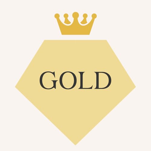 Gold 7.5x7.5x3 Inch