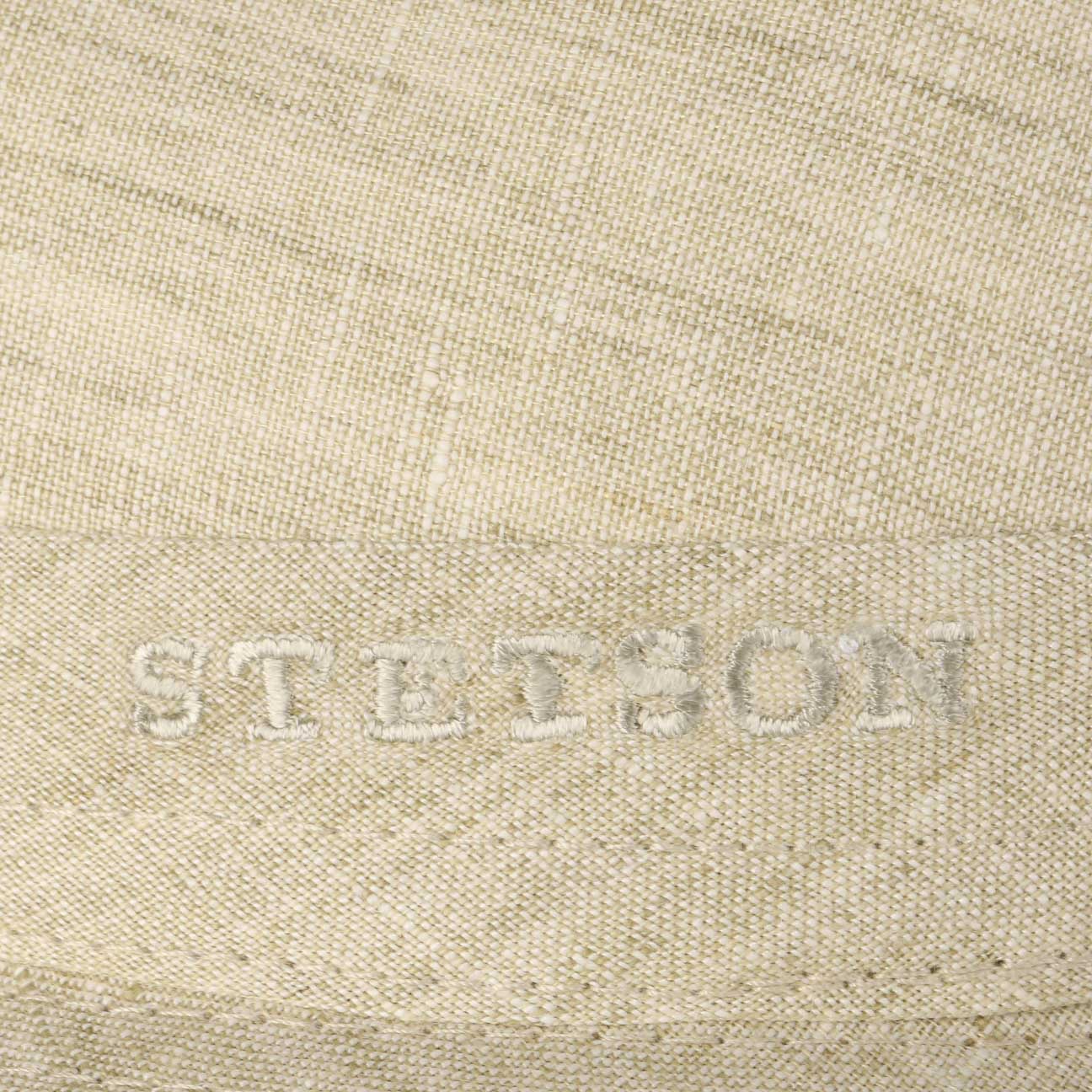 Stetson Geneva Linen Trilby Hat for Men - Classic Summer Fedora with Brim - Perfect for Outdoor Events, Weddings & Beach Vacations