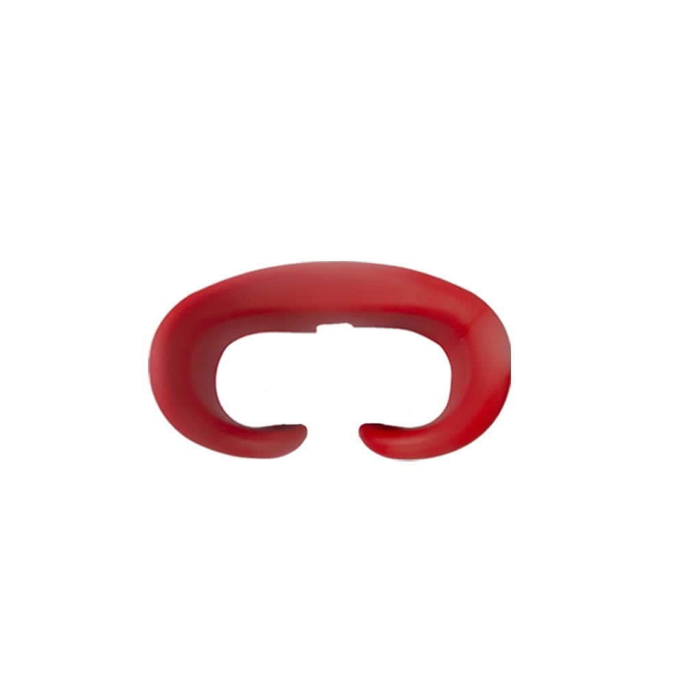 PICO 4 VR Headset Silicone Face Cover - Anti-Leak Thickened Replacement Pad & Eye Mask - Red VR Accessories for Enhanced Comfort & Hygiene - Perfect for Gaming, Fitness VR & Extended Play Sessions