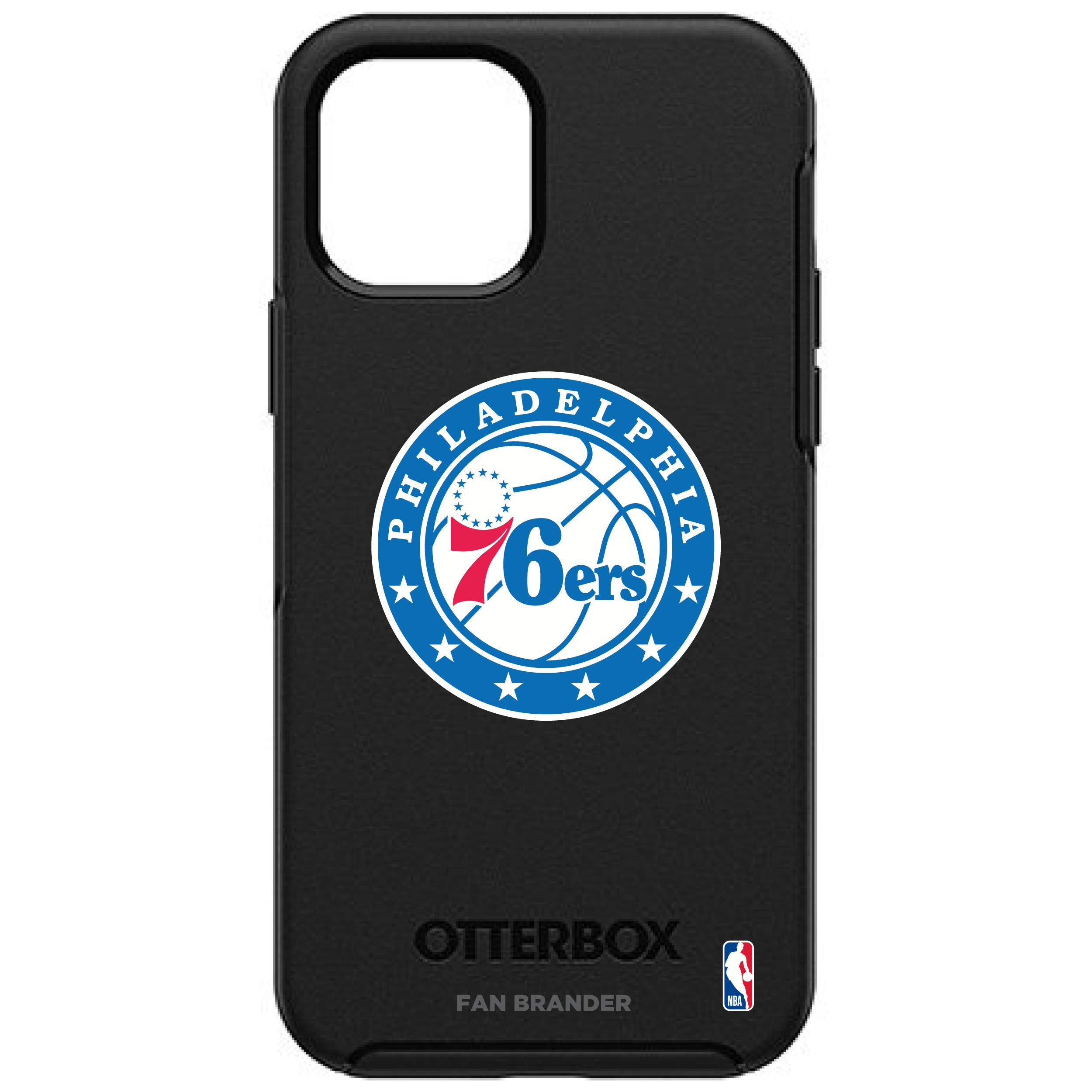 NBA Philadelphia 76ers OtterBox Symmetry Protective Phone Case for iPhone 13 Pro Max - Durable Shockproof Cover for Basketball Fans & Sports Enthusiasts (Perfect for Games, Travel, and Everyday Use)