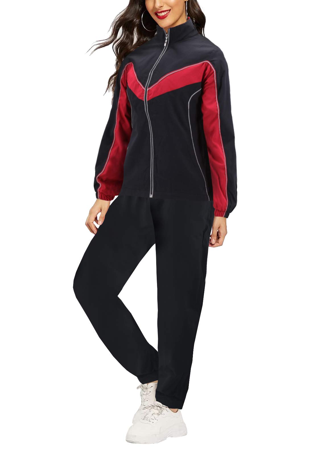 Women's Casual Jogger Pants & Tracksuit Set - Gym, Running, Workout & Lounge Wear - Comfortable Straight Leg Activewear for Women