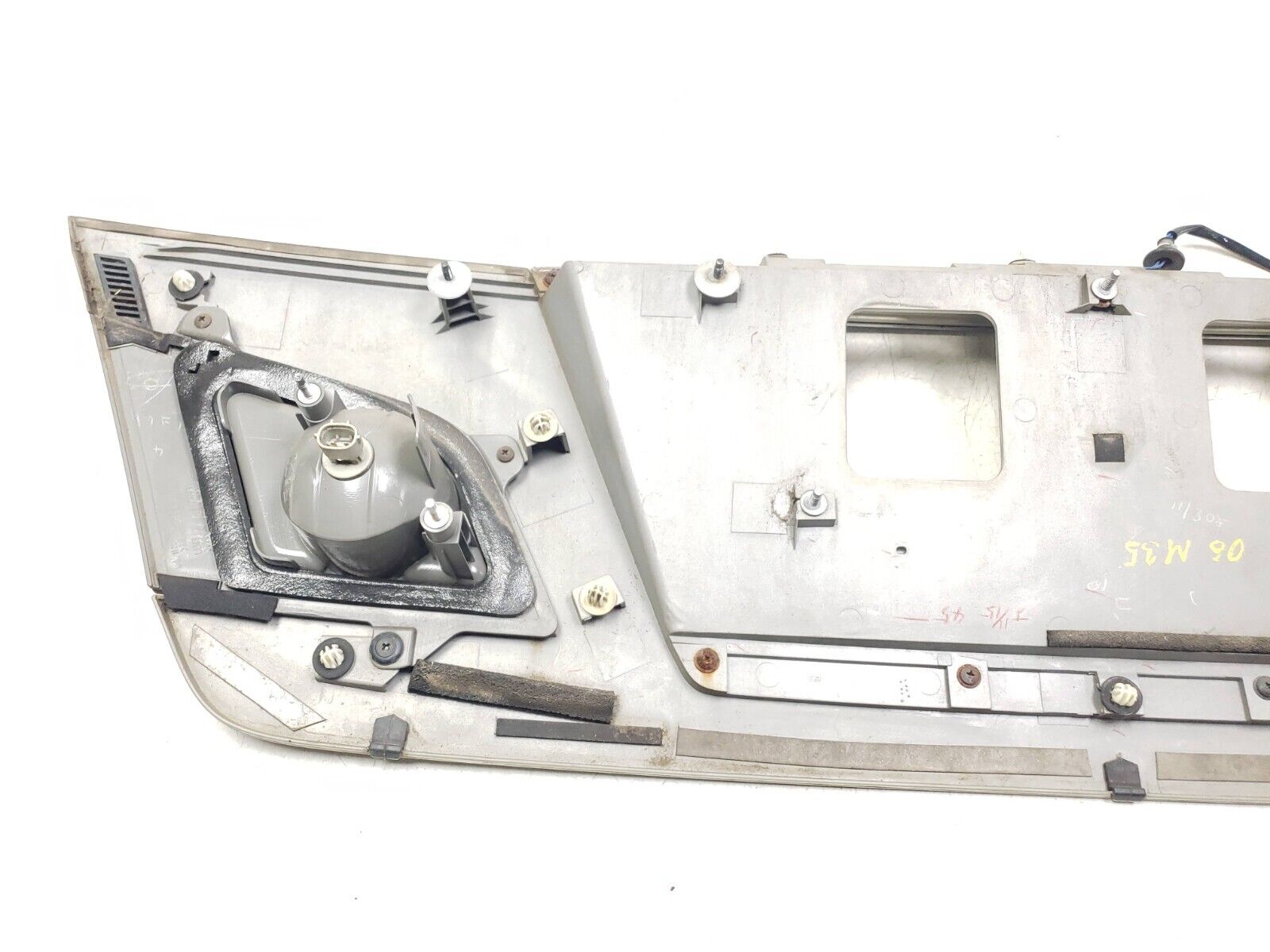 06-09 Infiniti M35 Trunk Trim Molding & License Plate Panel - OEM Replacement Part for Car Body Repair & Customization