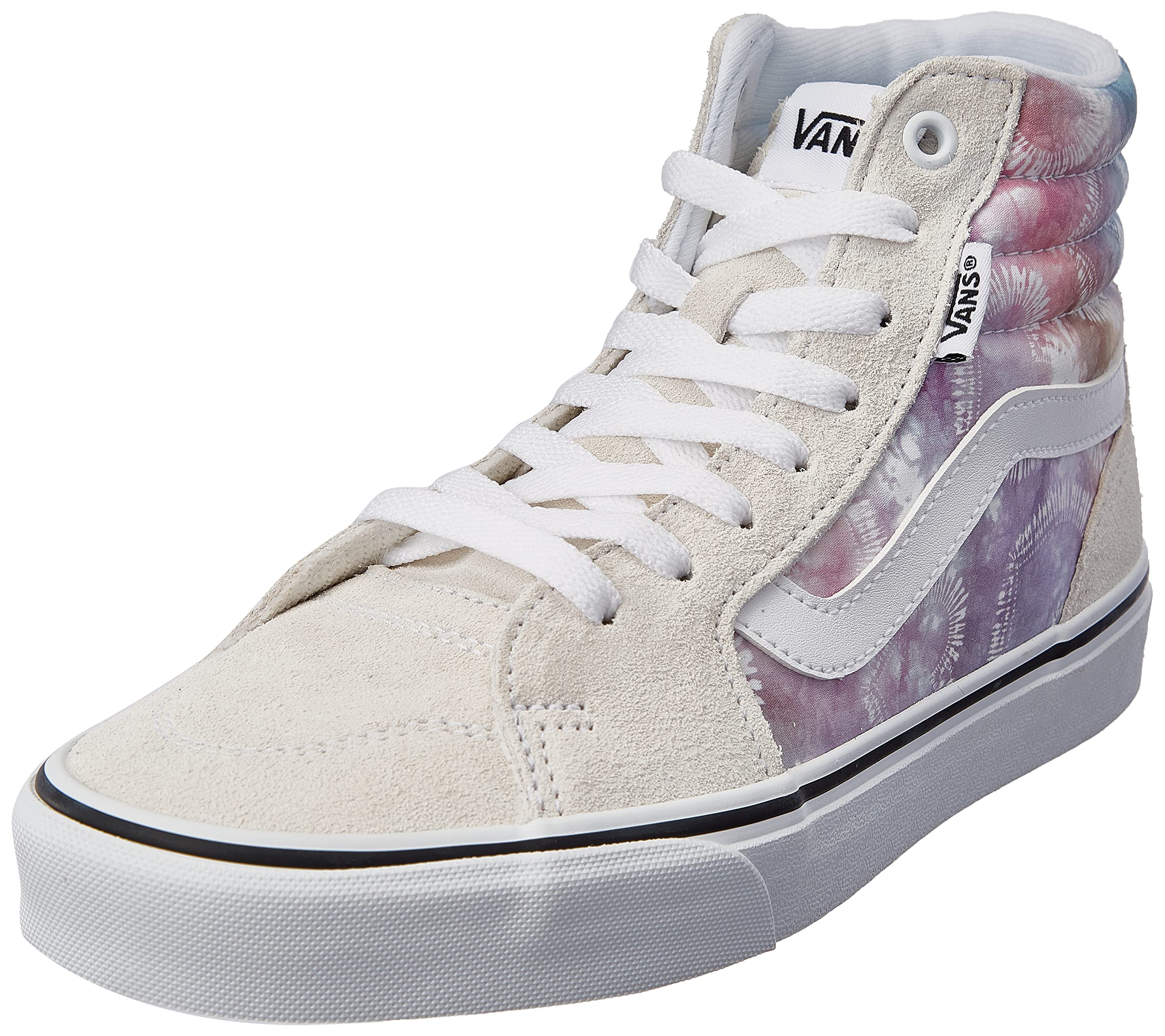 Vans Unisex Filmore High Top Sneakers - Heart Tie Dye Design | Comfortable Skate Shoes for Men & Women | Perfect for Streetwear, Skateboarding & Casual Outfits