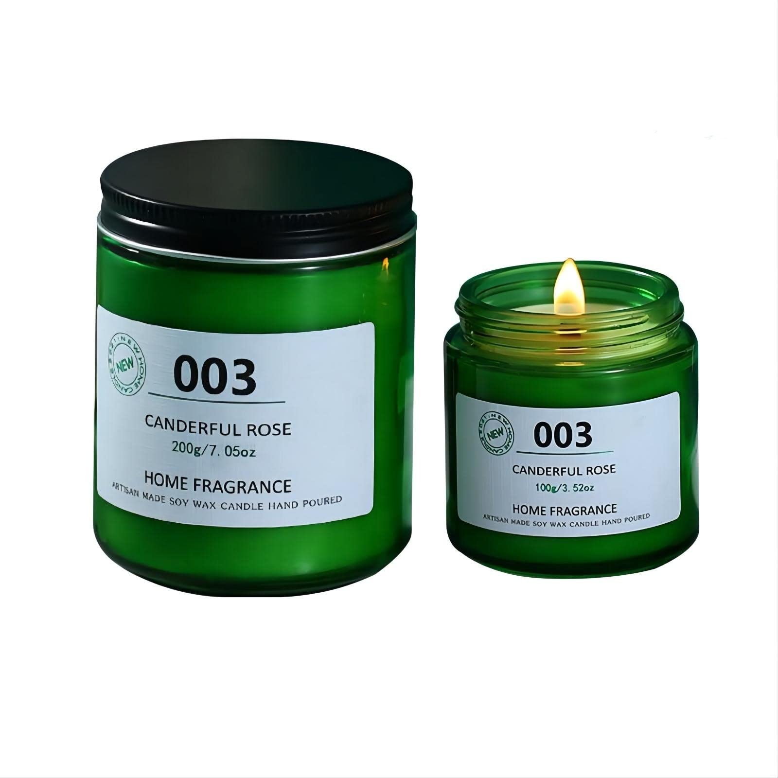 10 Oz Aromatherapy Soy Candle - Classic Medium Jar with Single Cotton Wick | 50+ Hours Burn Time | Vegan, Slow-Burning for Home, Office & Relaxation | Perfect for Stress Relief, Meditation & Romantic Ambiance