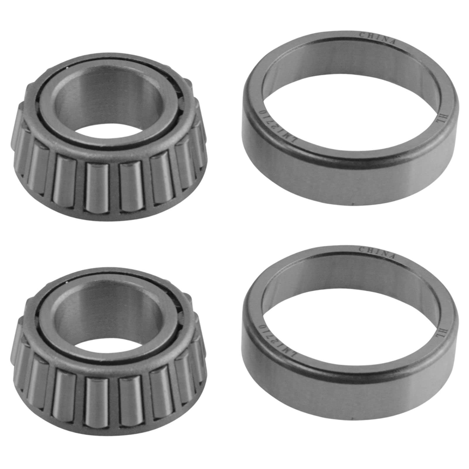 High-Quality Front Outer Wheel Bearing Set of 2 - Compatible with Ford, Mercedes, Jaguar A12 - Durable Replacement for Smooth & Safe Driving
