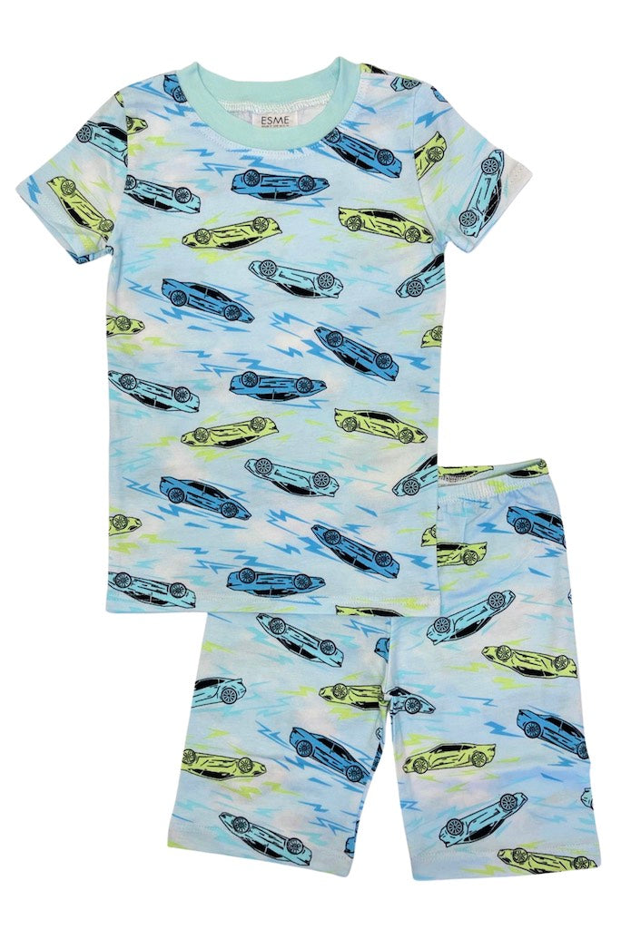 Zoom Summer Short Sleeve Top & Shorts Set - Trendy Casual Outfit for Women | Perfect for Beach, Gym, and Everyday Wear