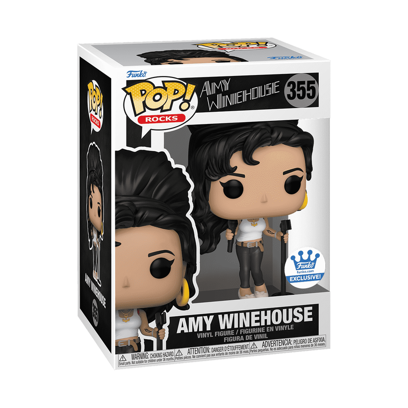 Funko Pop! Amy Winehouse in Tank Top - Collectible Vinyl Figure for Music Fans, Home Decor & Gift Idea
