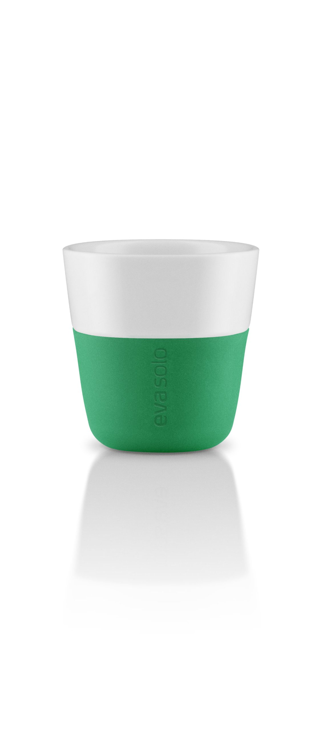 Premium Eva Solo Espresso Coffee Tumblers - 80ml, Jolly Green, Set of 2 - Perfect for Home, Office & Cafe Use
