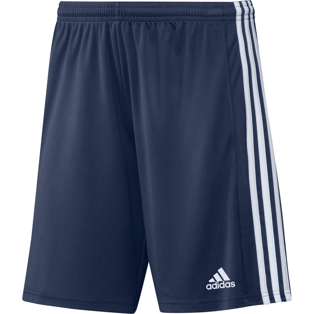 Adidas Youth Squadra 21 Athletic Shorts for Boys - Navy/White - Comfortable Sports Shorts for Running, Basketball & Gym Workouts