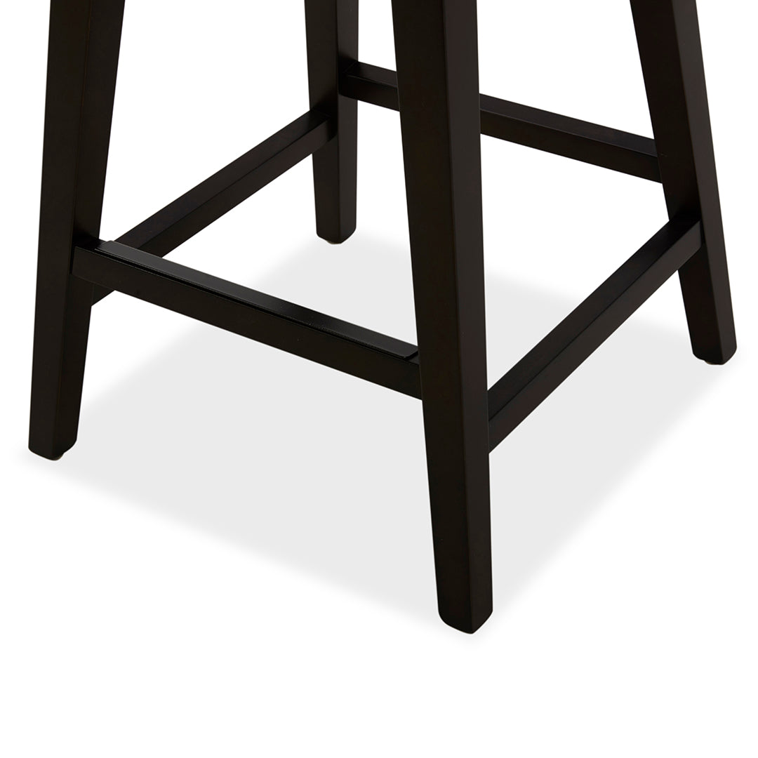 Nathan Stool - Modern Wooden Stool for Kitchen, Bar, or Living Room - Durable & Stylish Home Decor - Perfect for Dining, Relaxing, or Extra Seating