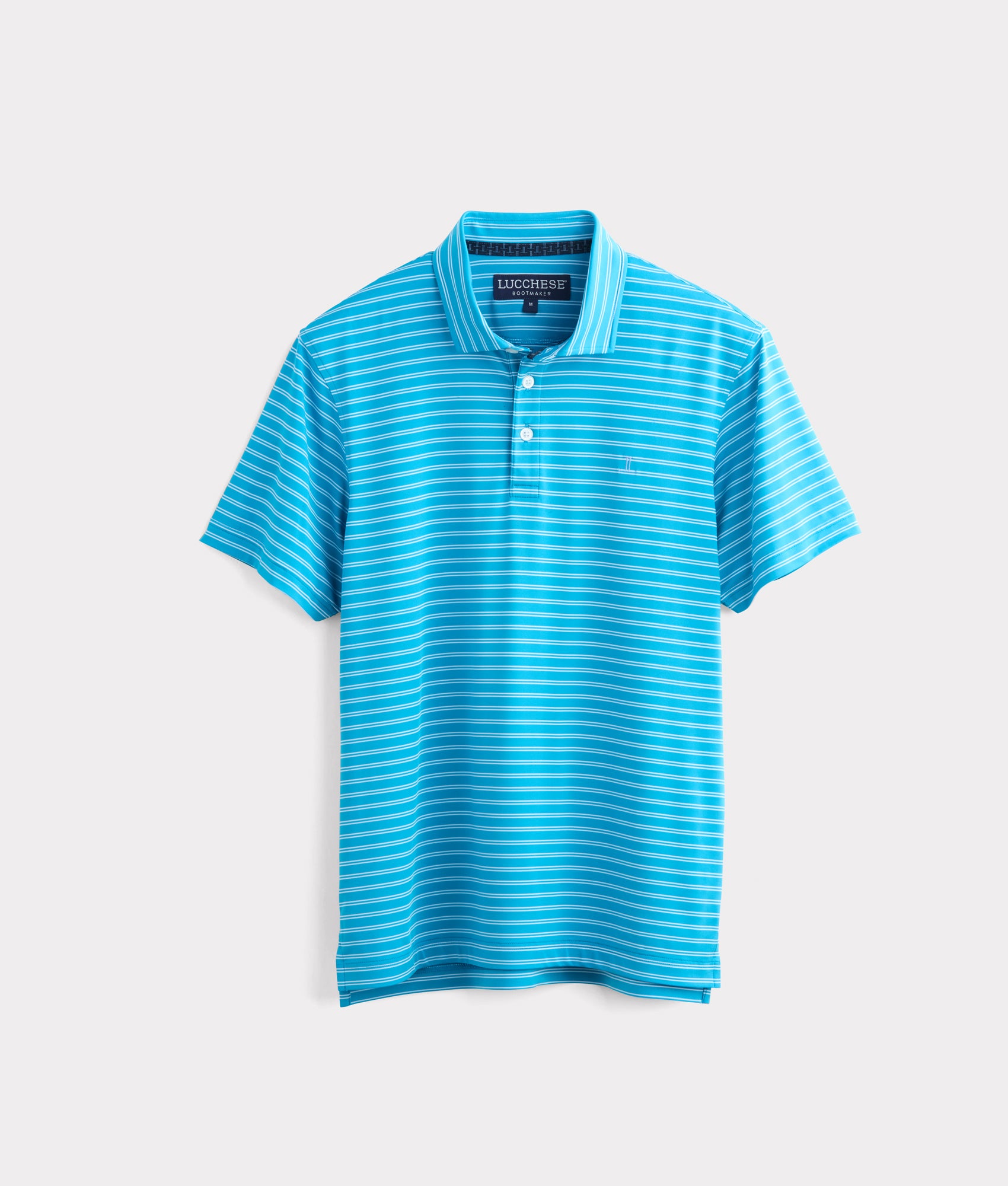 Lucchese Men's Golf Polo Shirt in Teal - Moisture-Wicking & Breathable for Comfort on the Course | Perfect for Golf, Casual Wear & Outdoor Activities