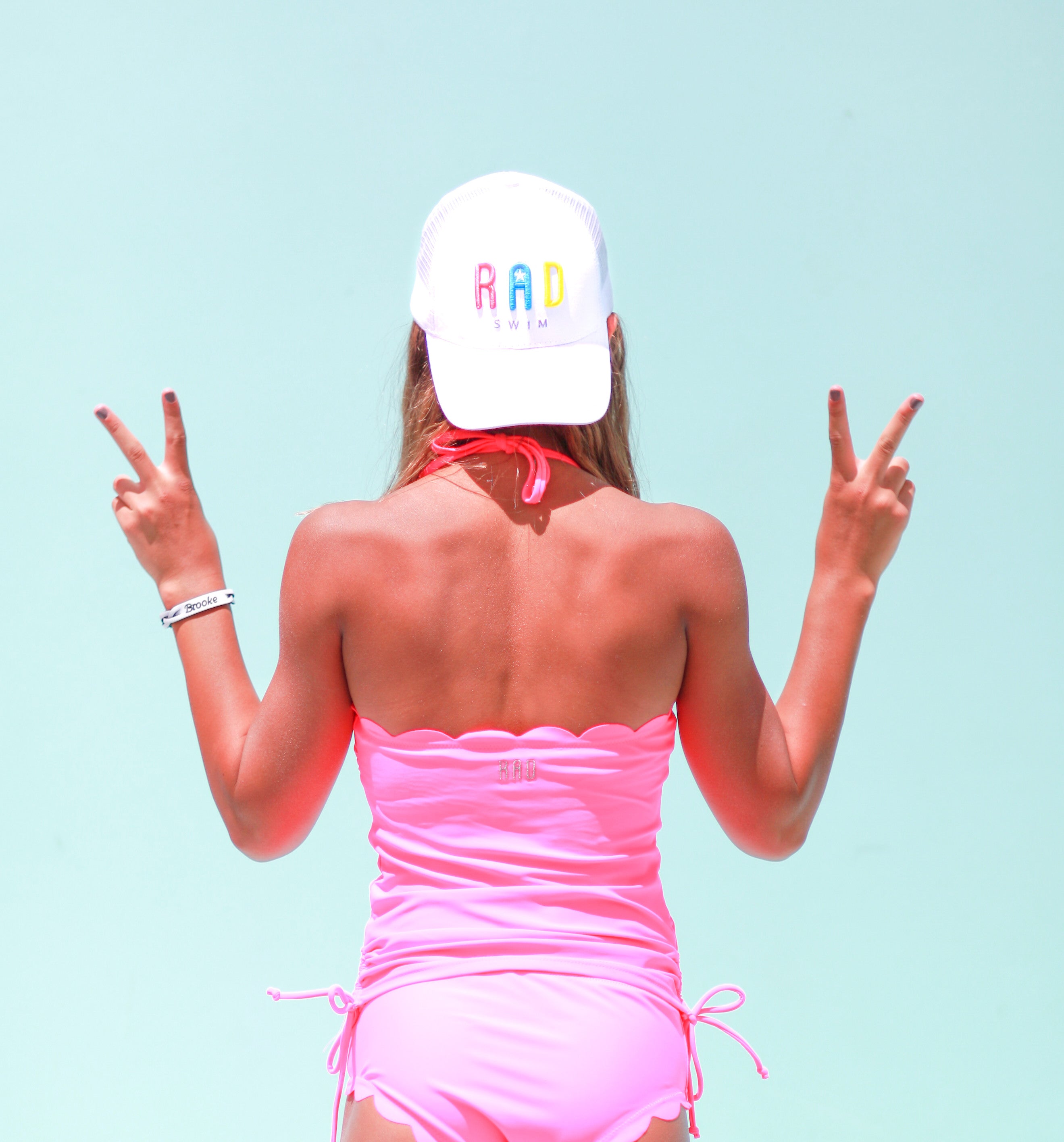 Rad Swim Snapback Hat - Quick-Dry Adjustable Unisex Baseball Cap for Swimming, Beach & Outdoor Activities - $12