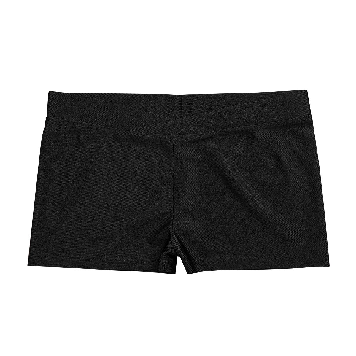 Girls Gymnastics Shorts - Stretchy Ballet Dance Athletic Shorts for Kids - Comfortable Tumbling Bottoms for Training, Practice & Performance