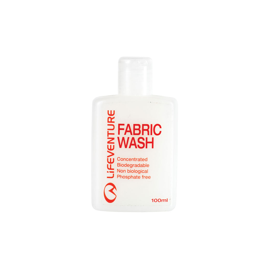 Lifeventure Liquid Fabric Wash 100ml - Gentle Stain Remover for Delicate Clothes - Perfect for Travel, Camping & Outdoor Adventures