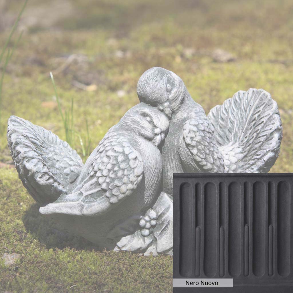 Campania International Dove Small Pair Garden Statue - Elegant Outdoor Decor for Patio, Yard & Garden - Perfect for Wedding, Anniversary & Home Decoration Gifts