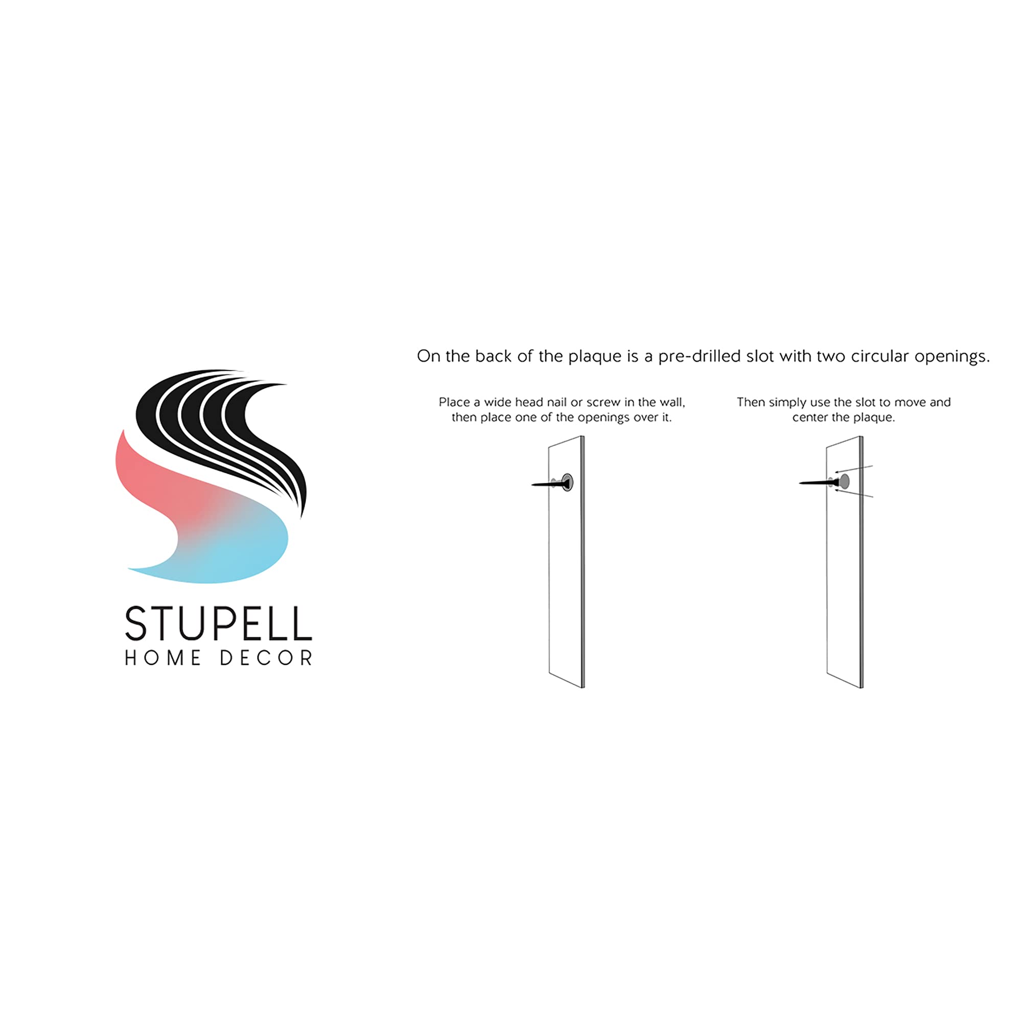 Stupell Industries Balance Text Yoga Fitness Person Botanical Brushstrokes Wall Art - Designed by Victoria Barnes - Perfect for Yoga Studios, Home Gyms & Meditation Spaces