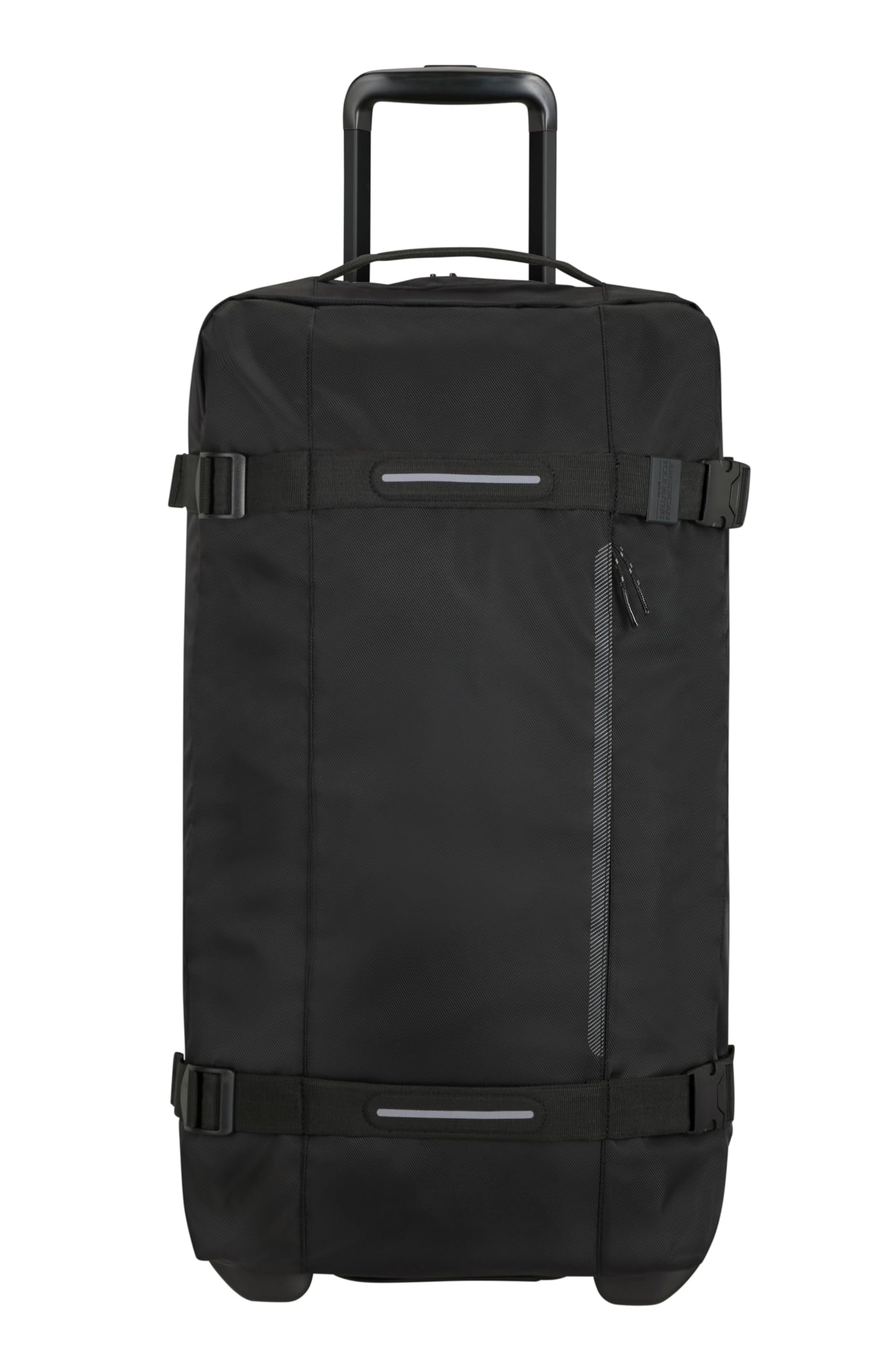 Samsonite Black Asphalt Travel Bags - 68cm Expandable Carry-On Luggage (84L) for Business Trips & Weekend Getaways