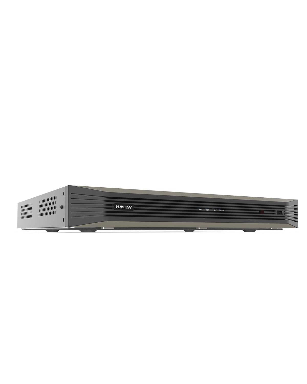 H.VIEW 16 Channel 4K/8MP PoE NVR Security System - Supports 16 x 4K IP Cameras, 16-Port PoE Switch, Up to 2x10TB HDD (Not Included) - Ideal for Home Security, Business Surveillance & 24/7 Monitoring