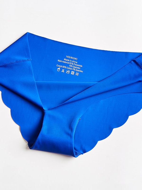 ZASUWA Women's Breathable Triangle Panties - Soft & Comfortable Underwear for Daily Wear, Yoga, and Sleep