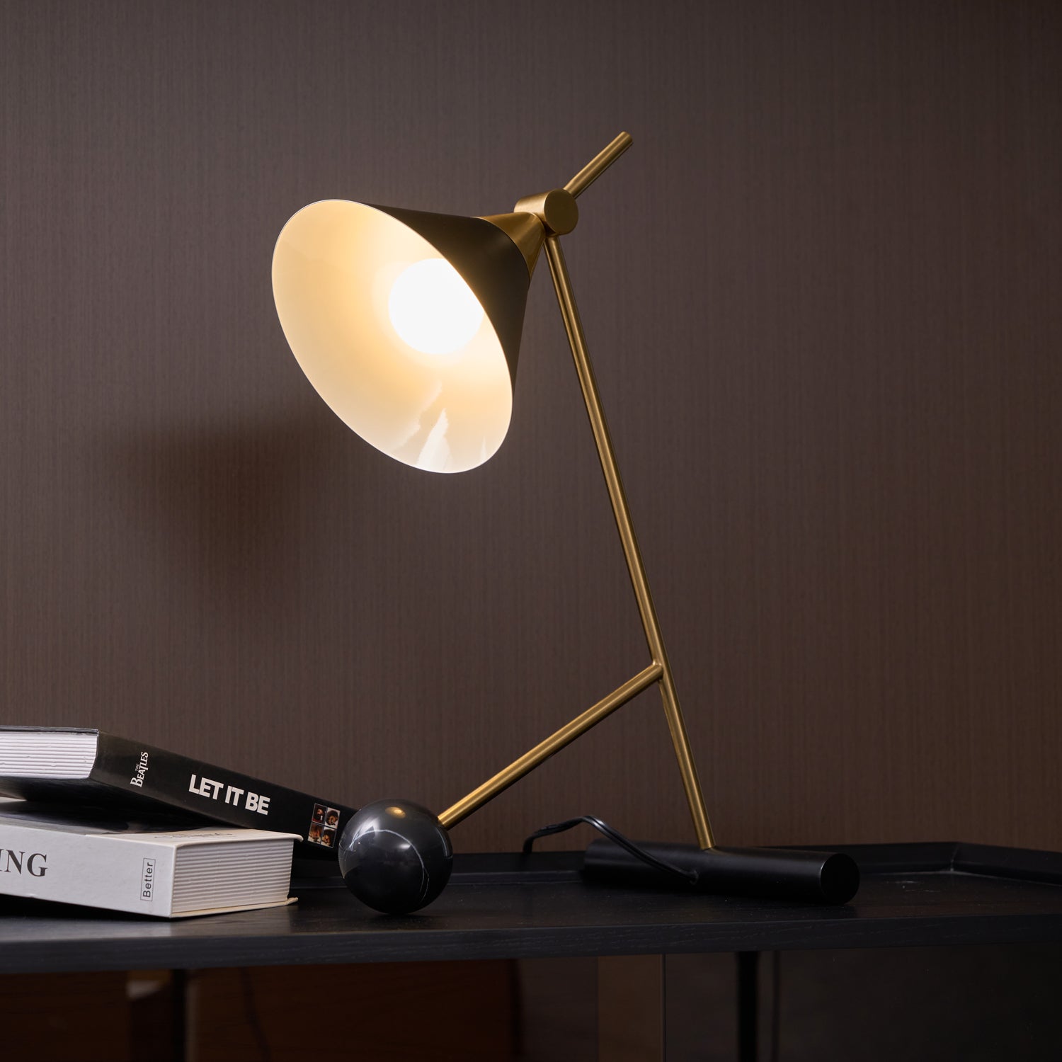 Cleo Table Lamp - Modern LED Desk Light for Home Office, Bedroom & Living Room | Energy-Efficient & Stylish Lighting Solution