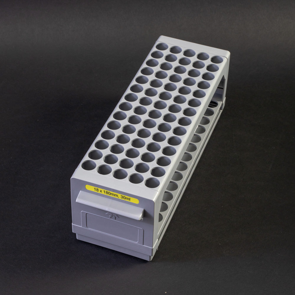2-Pack 18 x 180mm Test Tube Rack Set - Holds 70 Tubes Each - Perfect for Science Labs, Classroom Experiments & Home Chemistry Projects