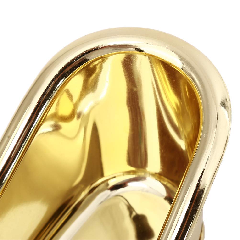 Mini Bathtub Storage Box - Jewelry & Makeup Organizer (Golden) for Bathroom & Vanity