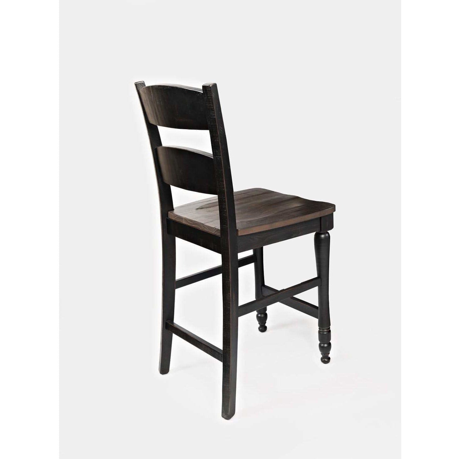 Madison County 5-Piece Black Counter Dining Set - Modern Bar Height Table & Stools for Kitchen, Breakfast Nook & Small Spaces