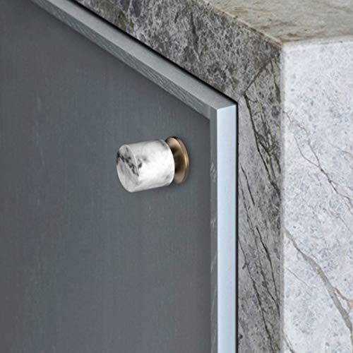 Marble Roman Style Cabinet Pulls - Elegant Drawer Knobs & Handles for Wardrobe & Furniture | Durable European Hardware for Kitchen, Bathroom & Closet Doors