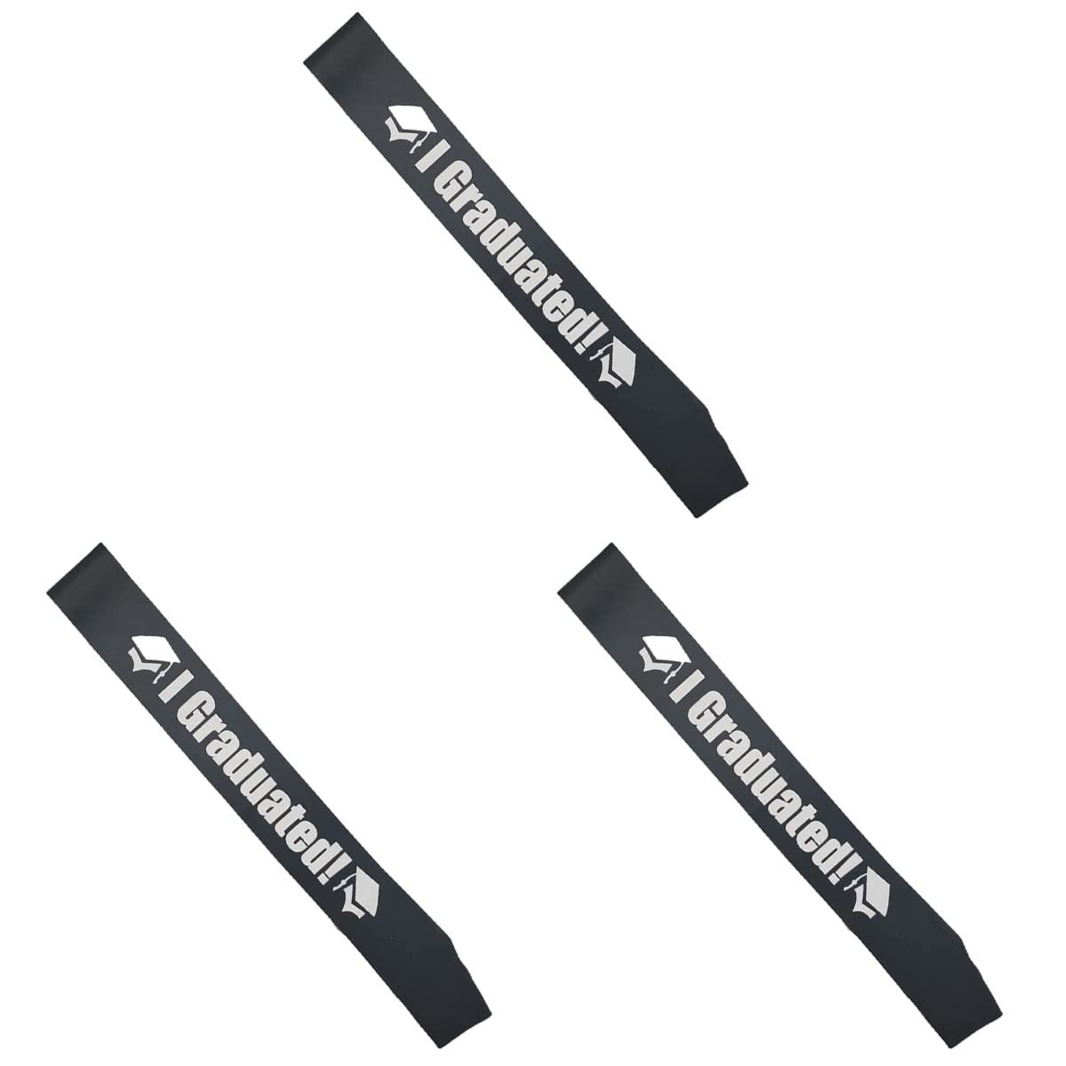 3-Pack Graduation Sash with 