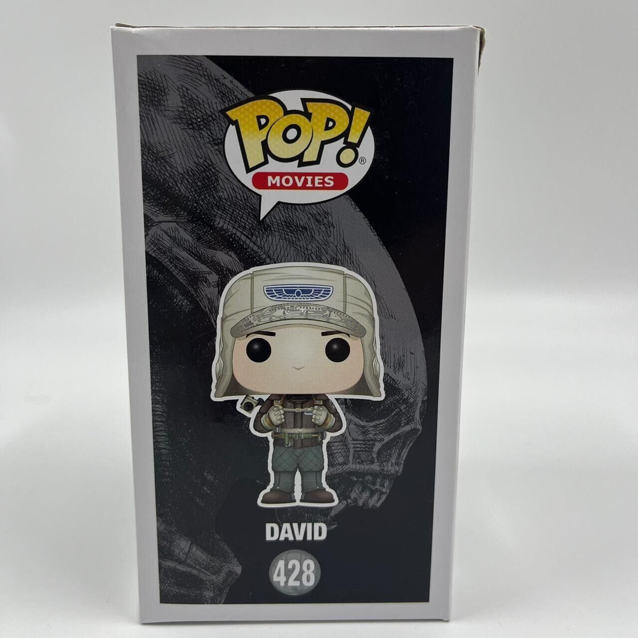David Alien #428 Funko Pop Vinyl Figure - Collectible Toy for Sci-Fi Fans, Perfect for Display & Gifts | Home Decor, Office Desk, Pop Culture Collection