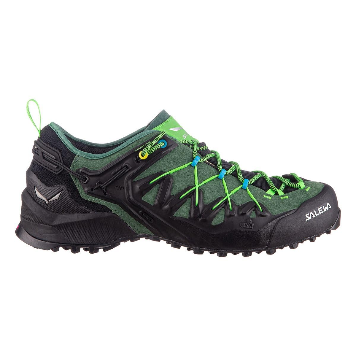 Salewa Men's Waterproof Hiking Shoes for Camping & Outdoor Adventures - Size 9.5 US - Lightweight Trail Running & Backpacking Footwear for Mountain Trekking