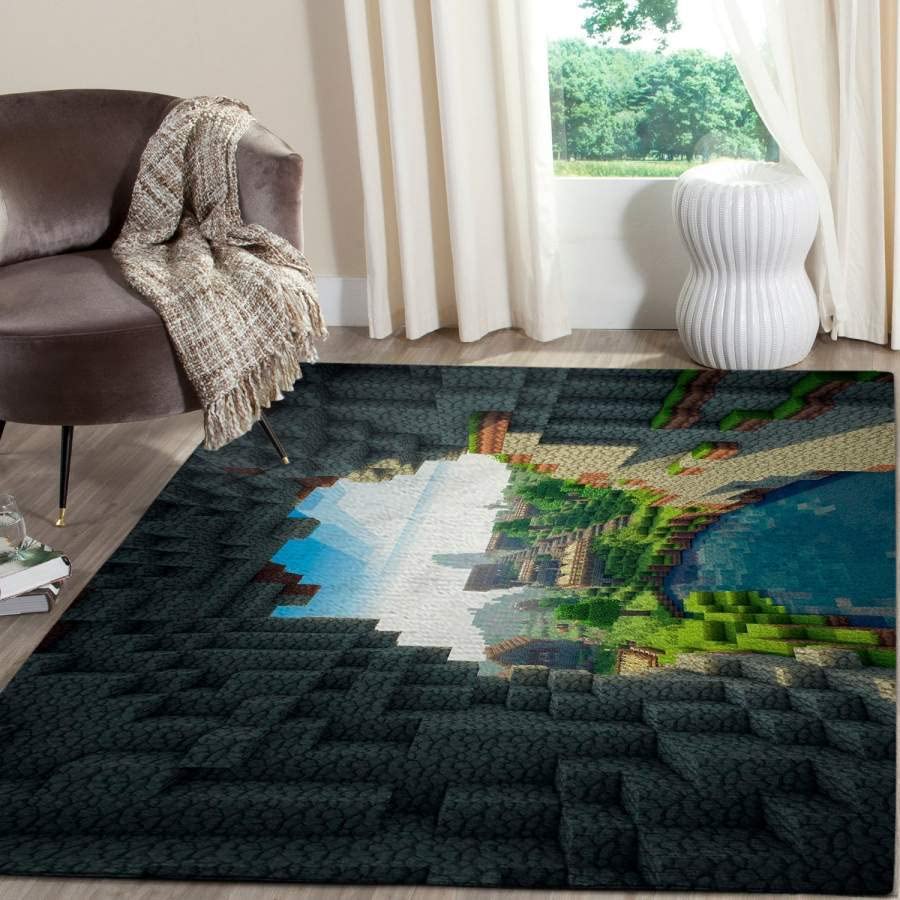 Non-Slip 5x8 ft Gamer Rug - Soft Video Game Themed Carpet for Bedroom, Living Room & Gaming Setup | Durable Home Decor for Boys & Gamers | Perfect for Esports, Streaming & Game Room Decor (PH044)