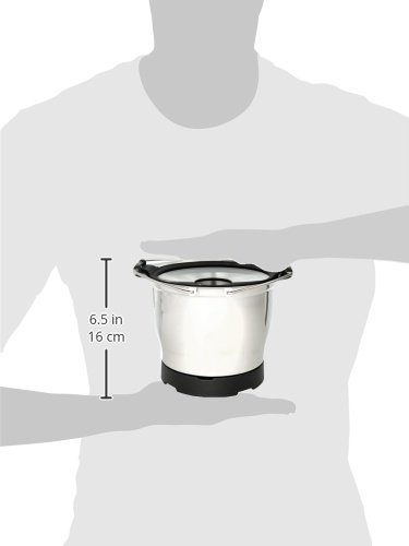 Moulinex Mini Bowl + 4 Glass Baby Food Pots for Companion XF387E10 Blender - Perfect for Homemade Baby Puree & Healthy Smoothies