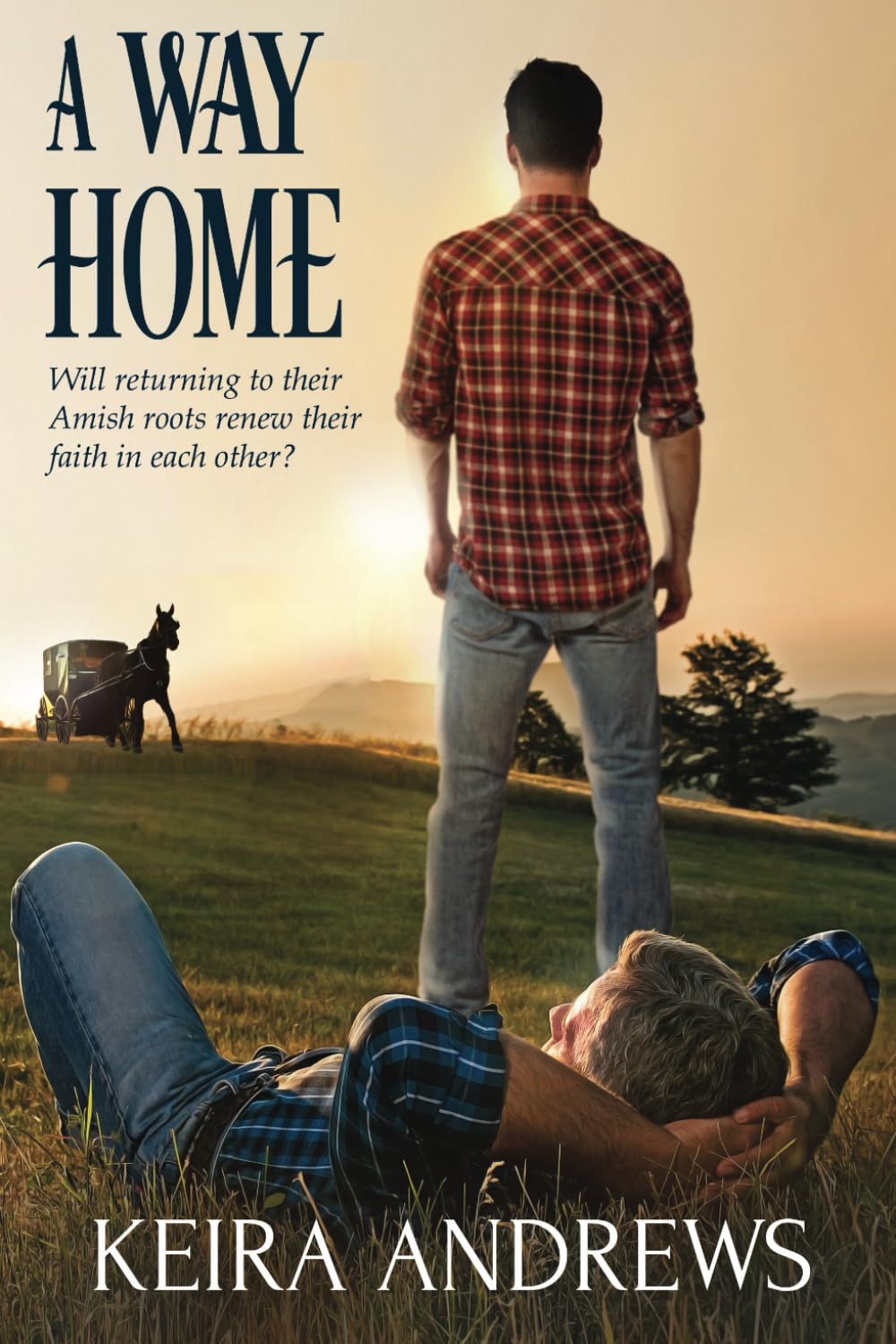 A Way Home - Heartwarming Gay Amish Romance Novel | LGBTQ+ Love Story | Perfect for Book Clubs & Rainy Day Reading