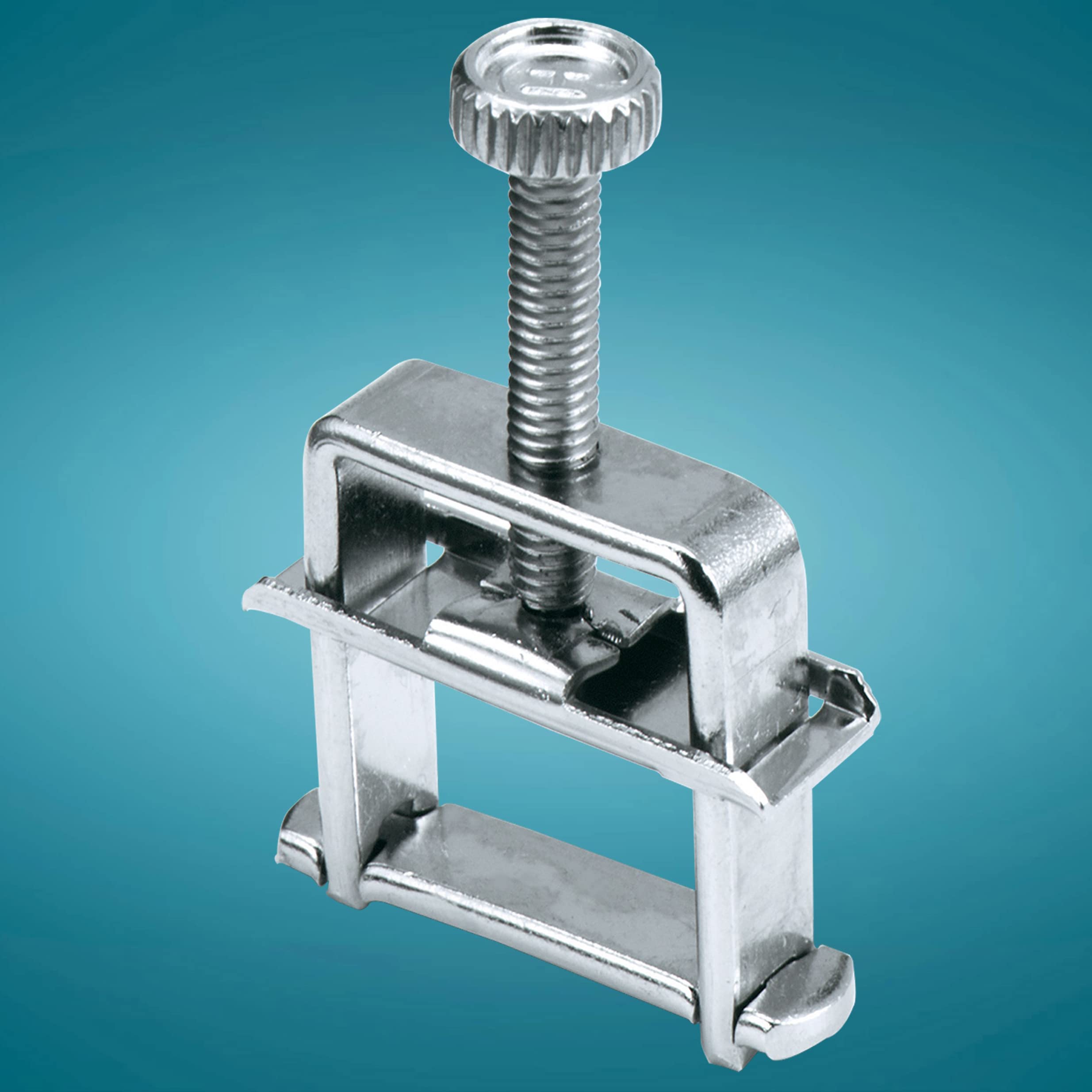 Little Giant C-2-PW 1/2-inch Tubing Restrictor Clamp - Nickel Plated for Secure Pipe Connections - Ideal for Plumbing, HVAC, and Water Filtration Systems (Model 566289)