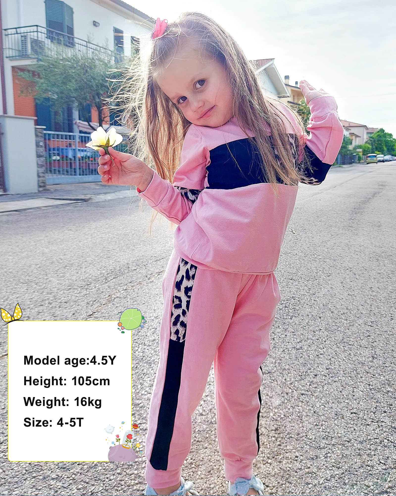 WESIDOM 2-Piece Baby Girl Clothes Set - Soft Long Sleeve Toddler Sweater Outfit for Fall & Winter | Cute Autumn Toddler Girl Fashion for Playdates & Family Photos