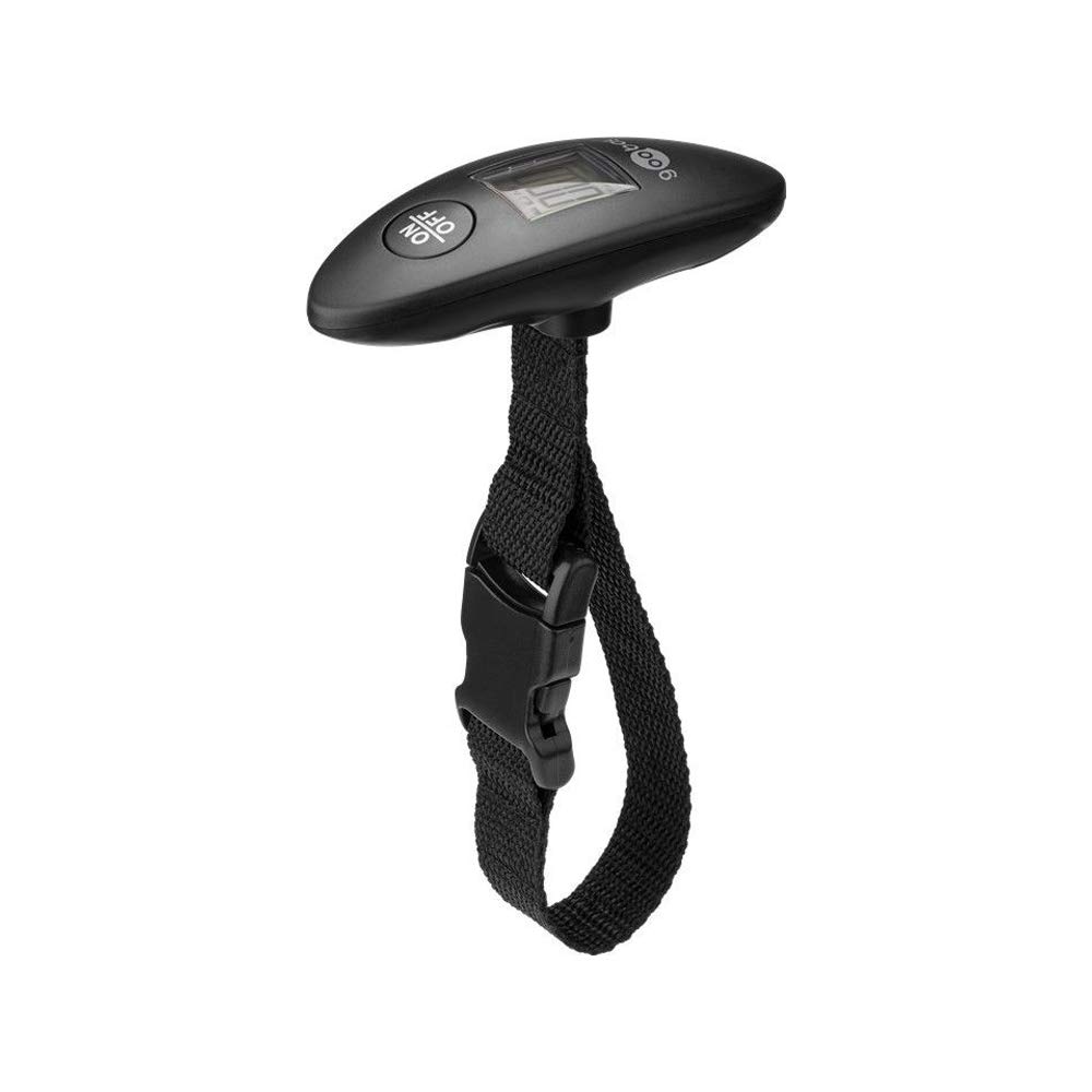 71882 Small Digital Suitcase Scale - Portable Luggage Weight Scale for Travel, Black | Perfect for Airports, Cruise Ships & Packing Trips