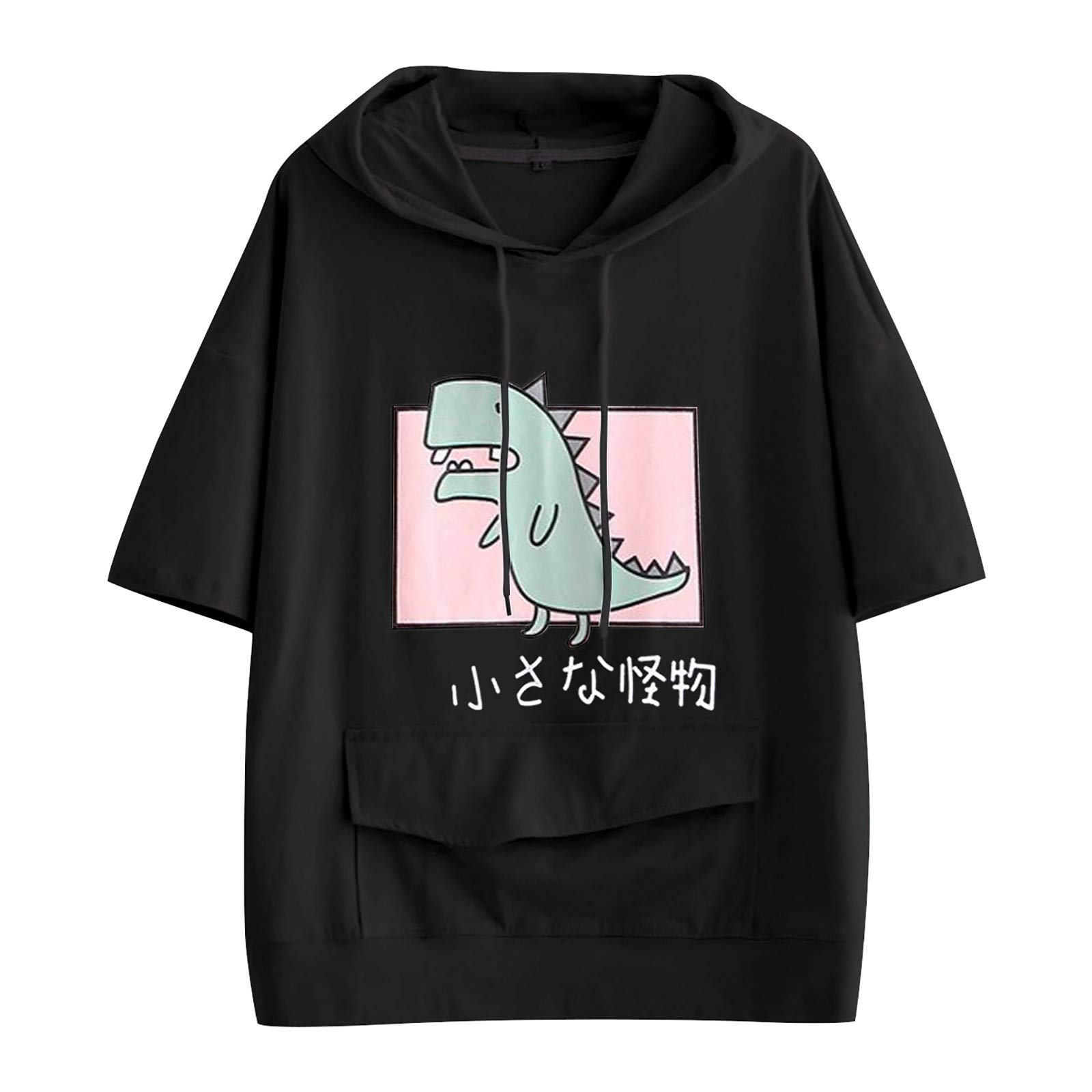 Dinosaur Print Hooded Sweatshirt for Women - Cozy Winter Pullover with Dinosaur Design - Perfect for Casual Wear, Outdoor Activities & Holiday Gifts