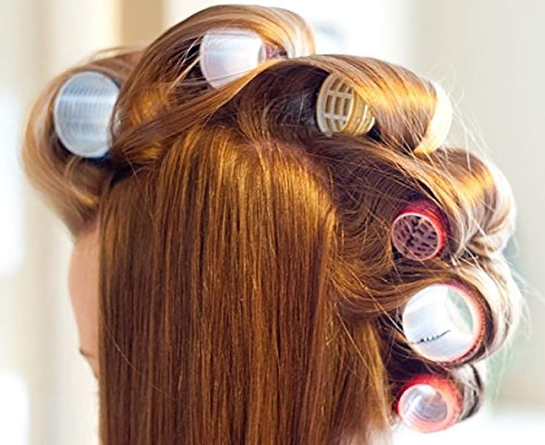Confidence Hair Curler Rollers Set of 12 - No Heat Spiral Curling Rods for Natural Waves & Curls (Multicolor) - Perfect for Home Styling, Salon Looks & Special Occasions